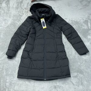 Bench Women's S Puffer Coat Black Polyester c0354